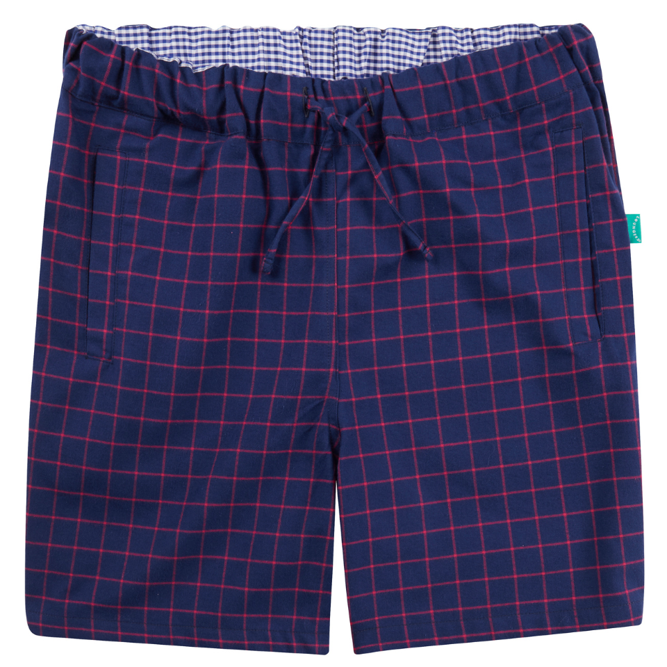 Loungers Atlantic Puffin Checked Lounge Shorts
