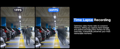 4K Dual Lens Dash Cam - Ultra HD Car DVR - Bascora