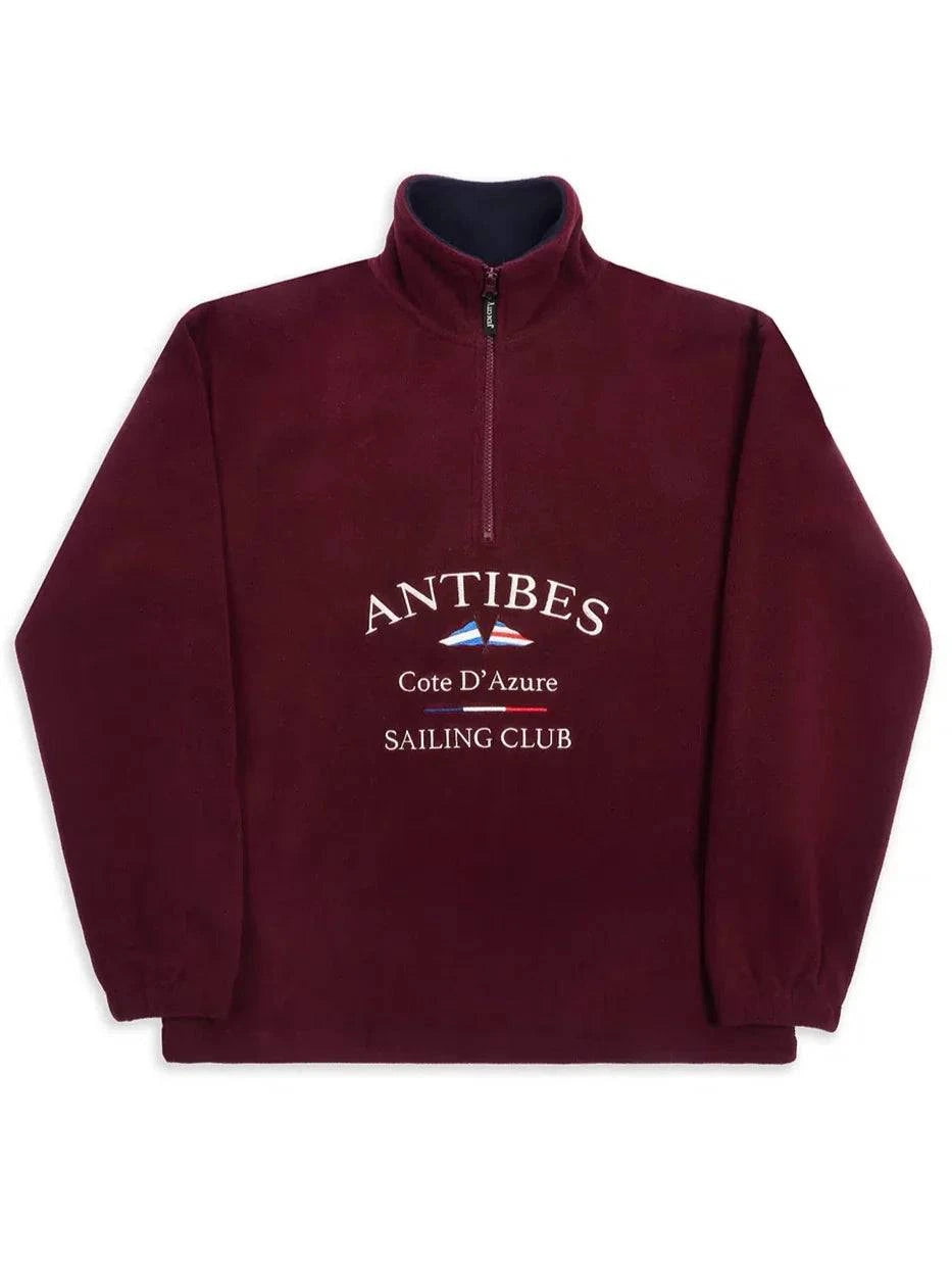 Antibes Fleece Burgundy - Bascora