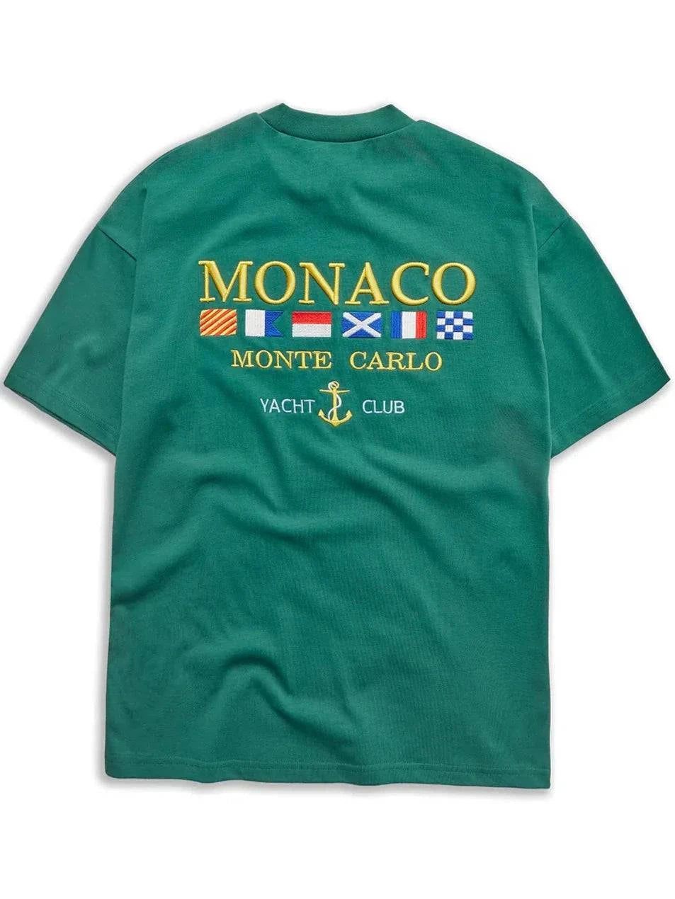 Monaco T-Shirt Green - Bascora