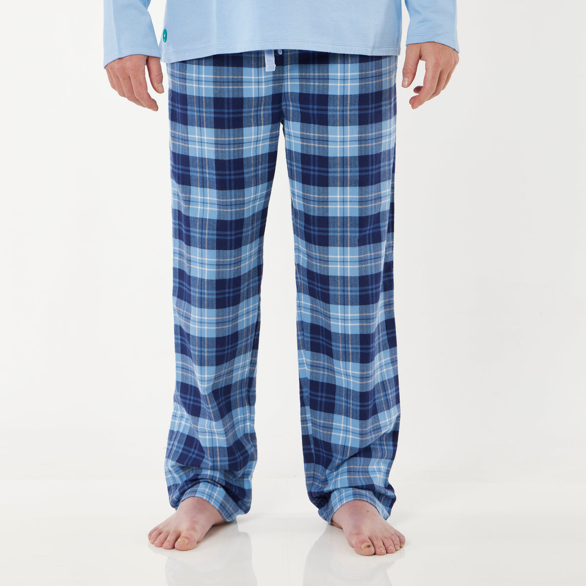Loungers Men's Organic Brushed Cotton Beluga Trousers