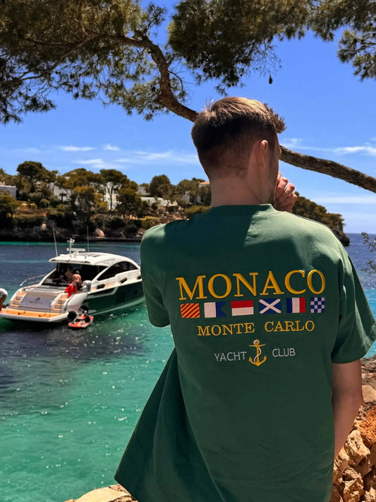 Monaco T-Shirt Green - Bascora