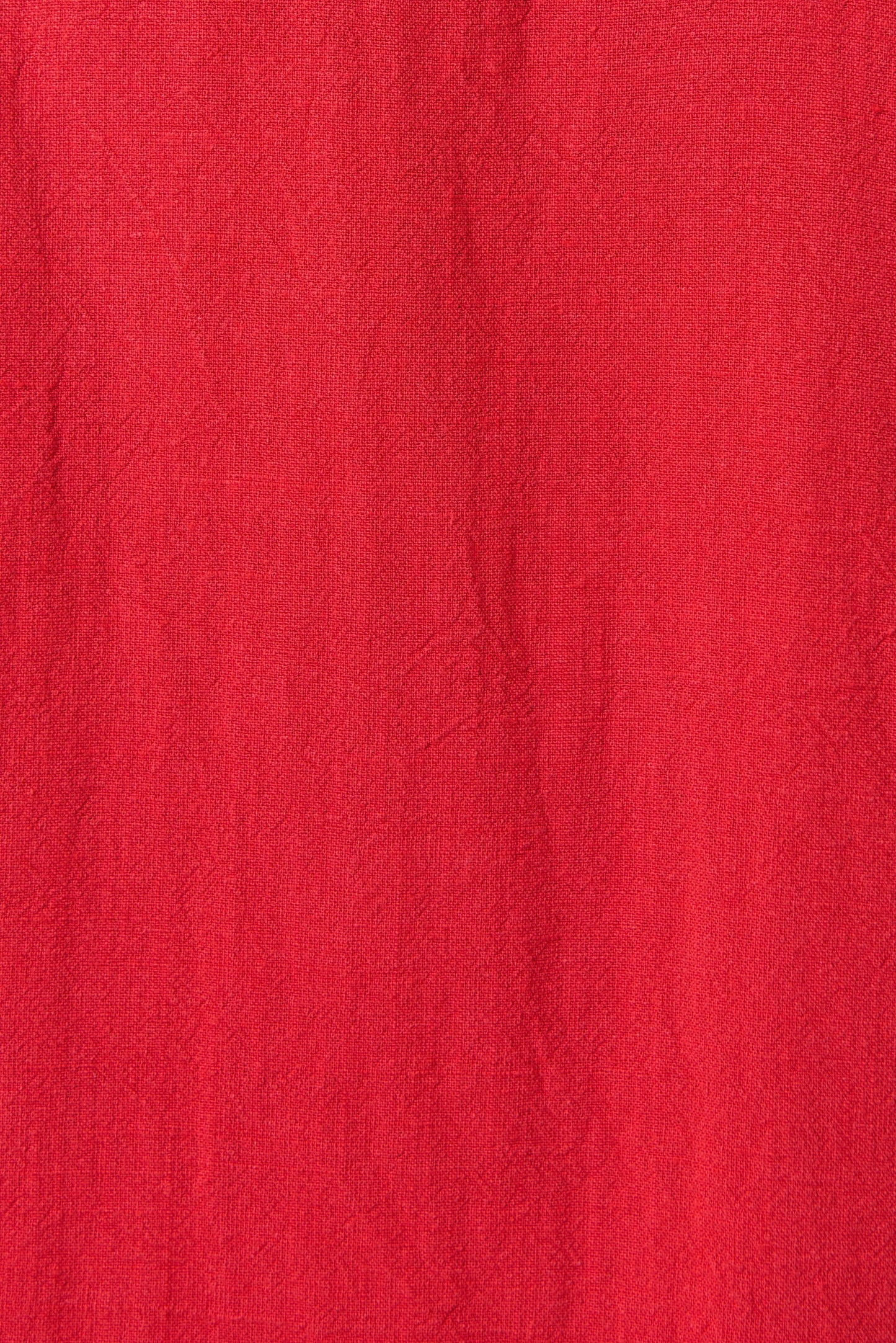 Addie Linen Mix Red Playsuit