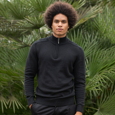Quarter-Zip Recycled Sweatshirt