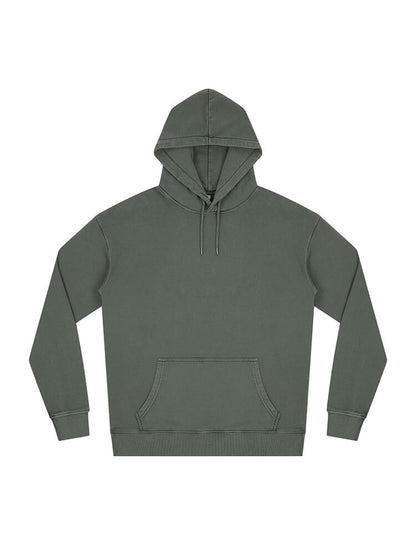 Organic Cotton Faded Hoodie: Unisex