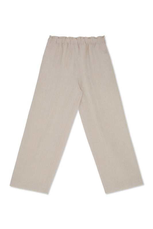 Má + Lin Maya Linen Trousers - Natural
