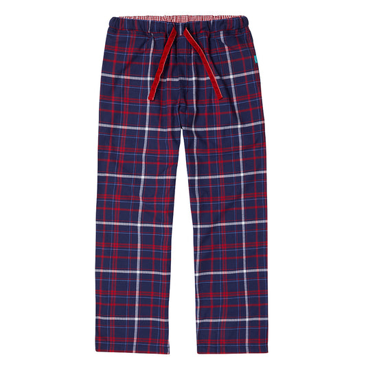 Loungers Women's Organic Brushed Cotton Red Panda Trousers