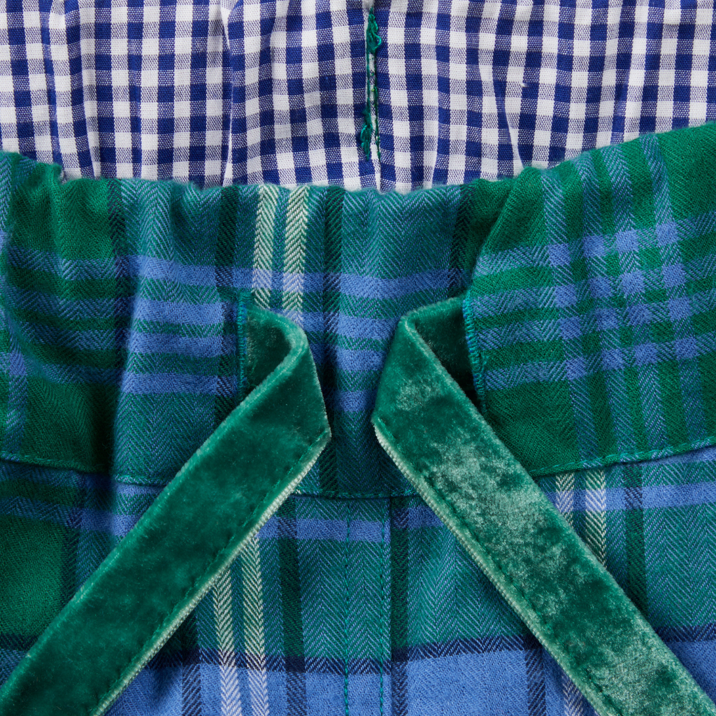 Loungers Organic Brushed Cotton Green Sea Turtle Trousers