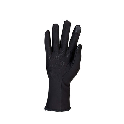 Black glove on a white background