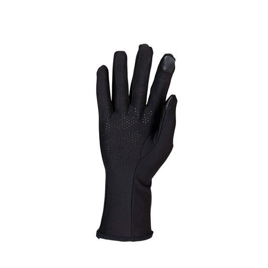 Black glove on a white background