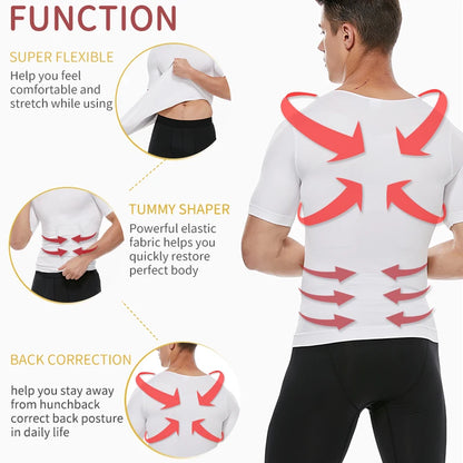 Men Slimming Body Shaper - Enhance Your Silhouette - Bascora
