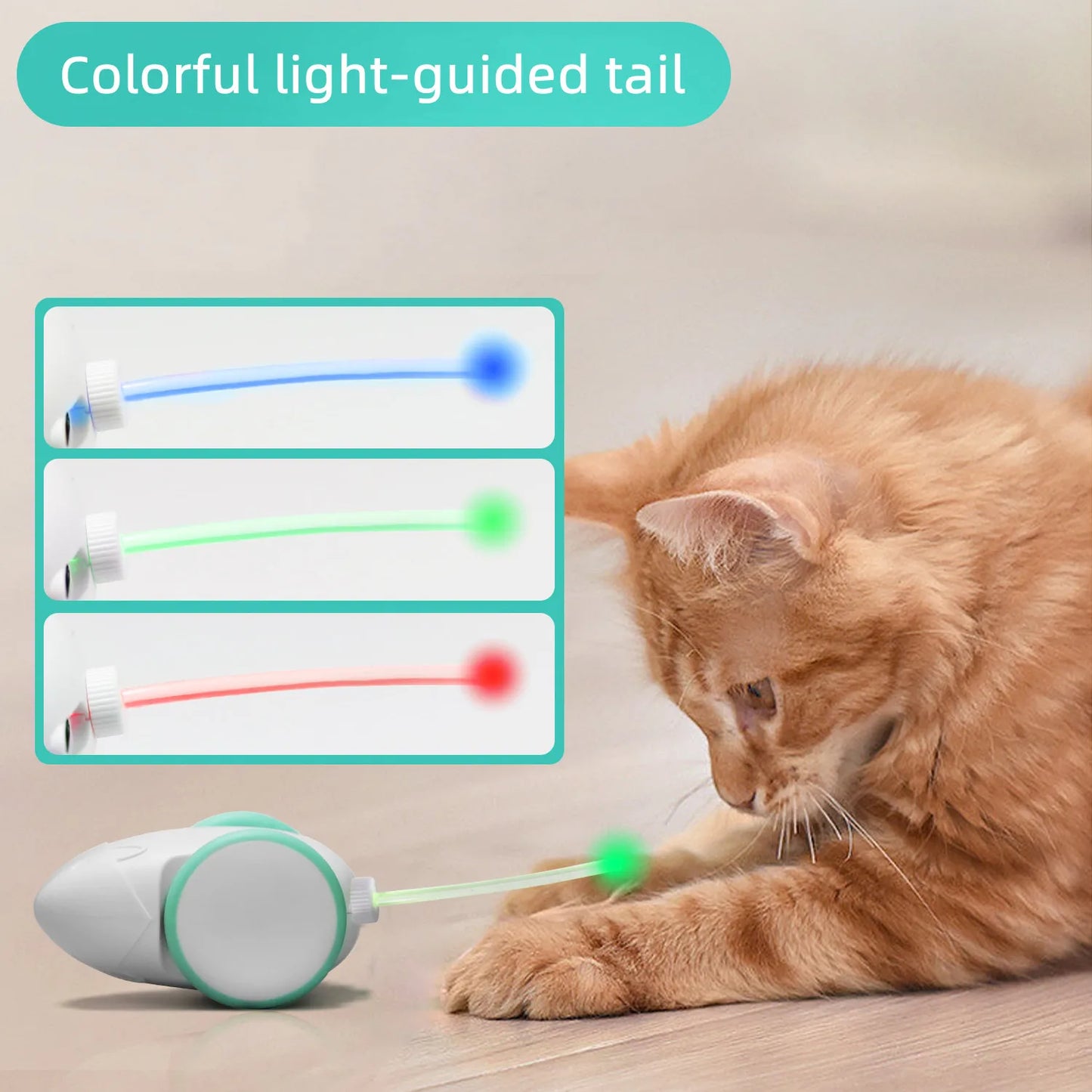 Juguete interactivo para gatos Ratón