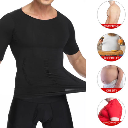 Men Slimming Body Shaper - Enhance Your Silhouette - Bascora