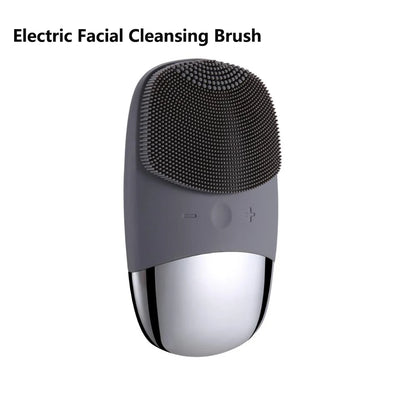 Sonic Electric Face Cleansing Brush - IPX7 Waterproof - Bascora