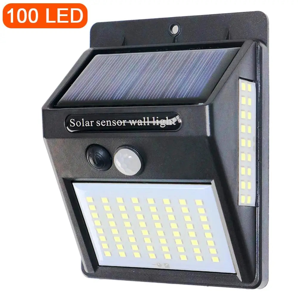 PIR Motion Sensor 100LED Solar Street Light