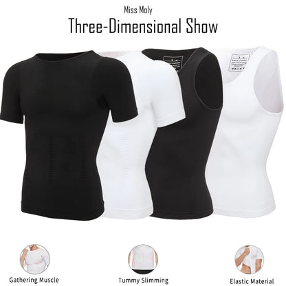 Men Slimming Body Shaper - Enhance Your Silhouette - Bascora