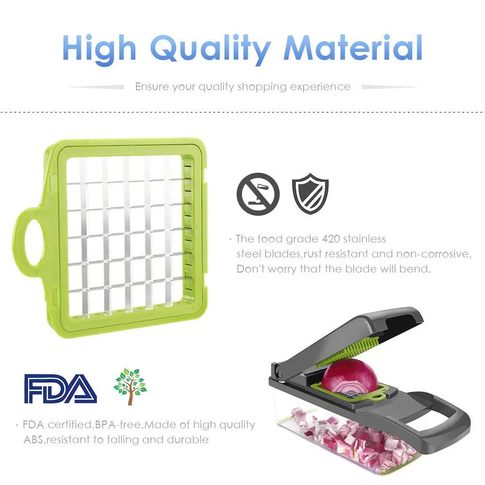 Vegetable Chopper & Multifunctional Grater