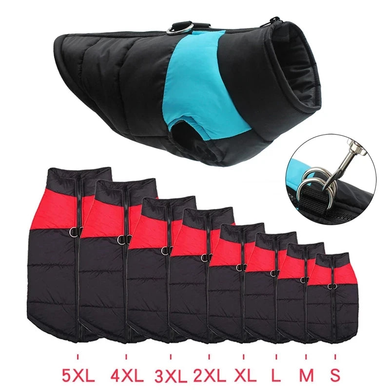 Waterproof Big Dog Vest Jacket
