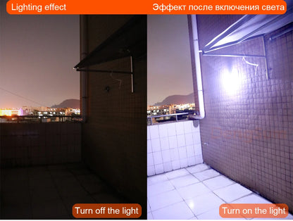 PIR Motion Sensor 100LED Solar Street Light - Bascora