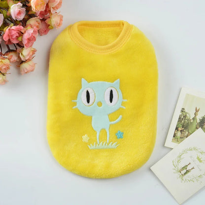 New Born Puppy Fleece Clothing - Bascora