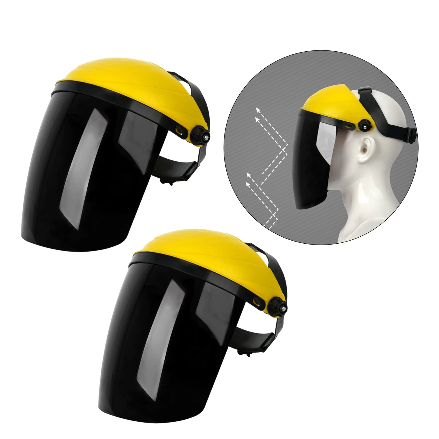 Welding Helmet Face Shield - Anti-Fog Wide Visor