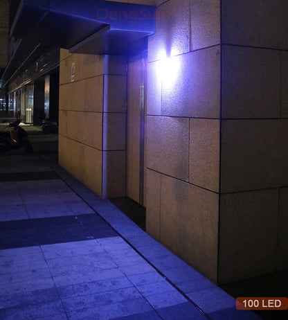 PIR Motion Sensor 100LED Solar Street Light - Bascora