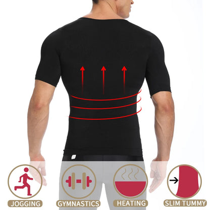 Men Slimming Body Shaper - Enhance Your Silhouette - Bascora
