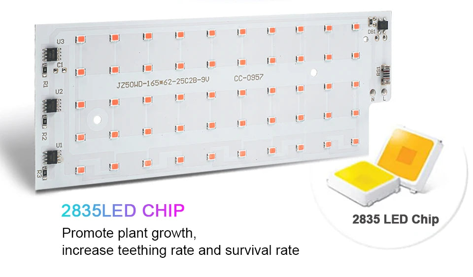 LED Grow Light AC220V - Full Spectrum Phytolamp 50W/100W/150W