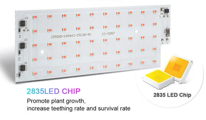 LED Grow Light AC220V - Full Spectrum Phytolamp 50W/100W/150W - Bascora