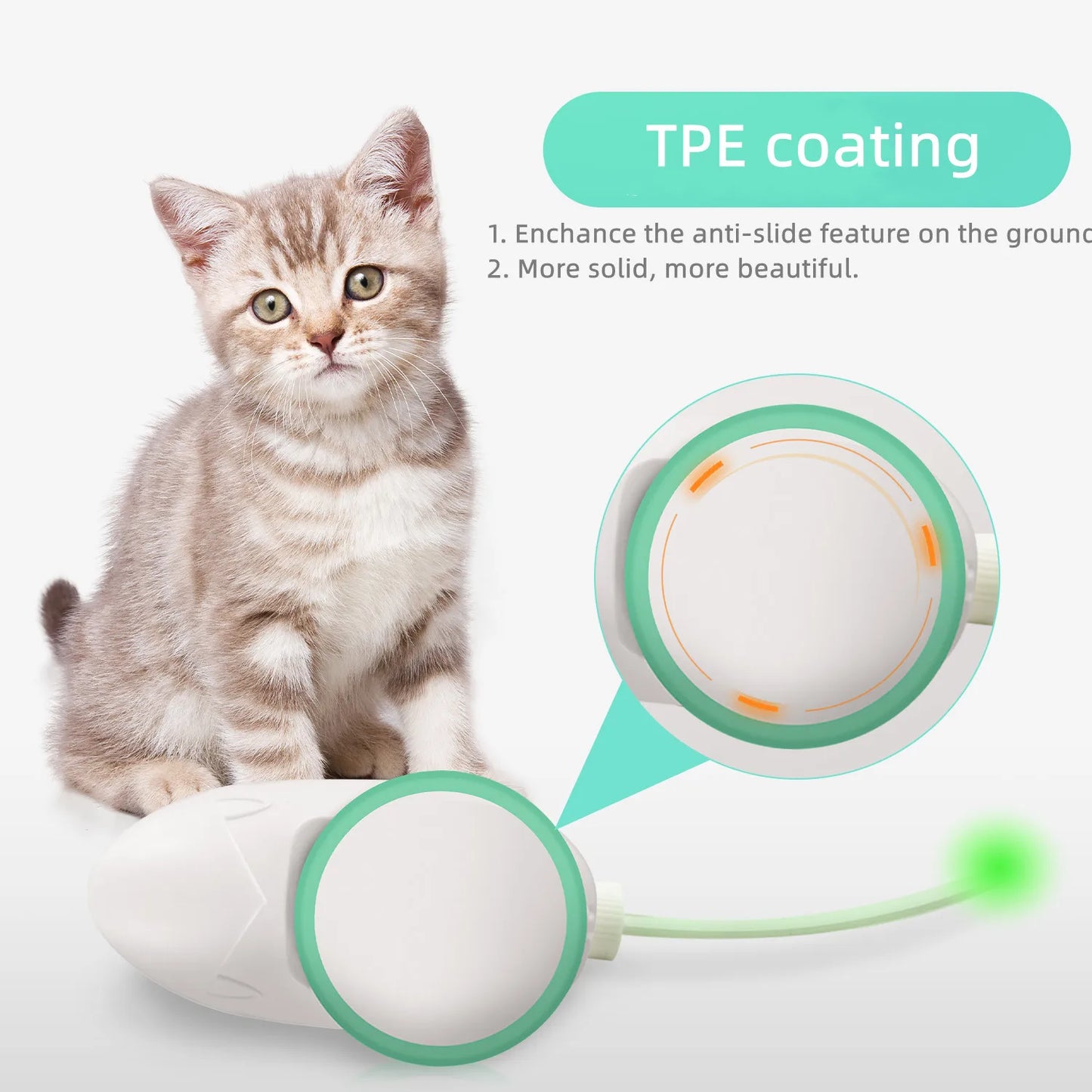 Juguete interactivo para gatos Ratón
