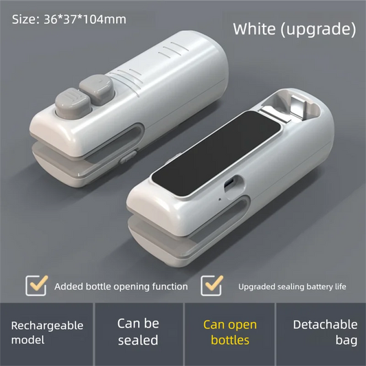 Handheld Food Sealer - Travel Hand Pressure Heat Sealing Machine