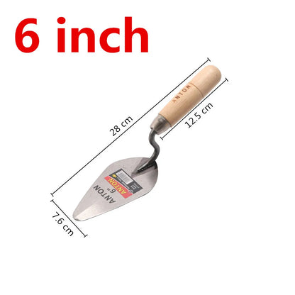 Construction Putty Knife - Carbon Steel Brick Trowel 6/7 Inch - Bascora
