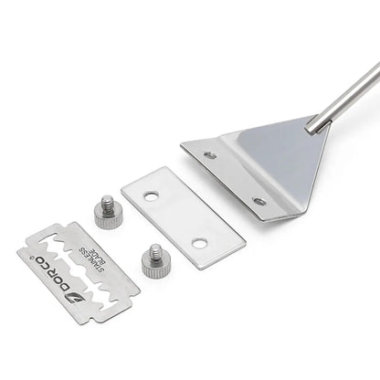 Aquarium Glass Cleaner - Stainless Steel - Bascora