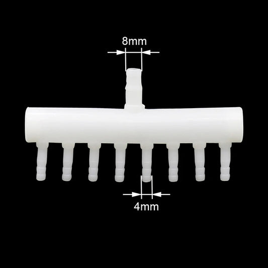 Séparateur de tuyau d'aquarium - 8 mm à 4 mm