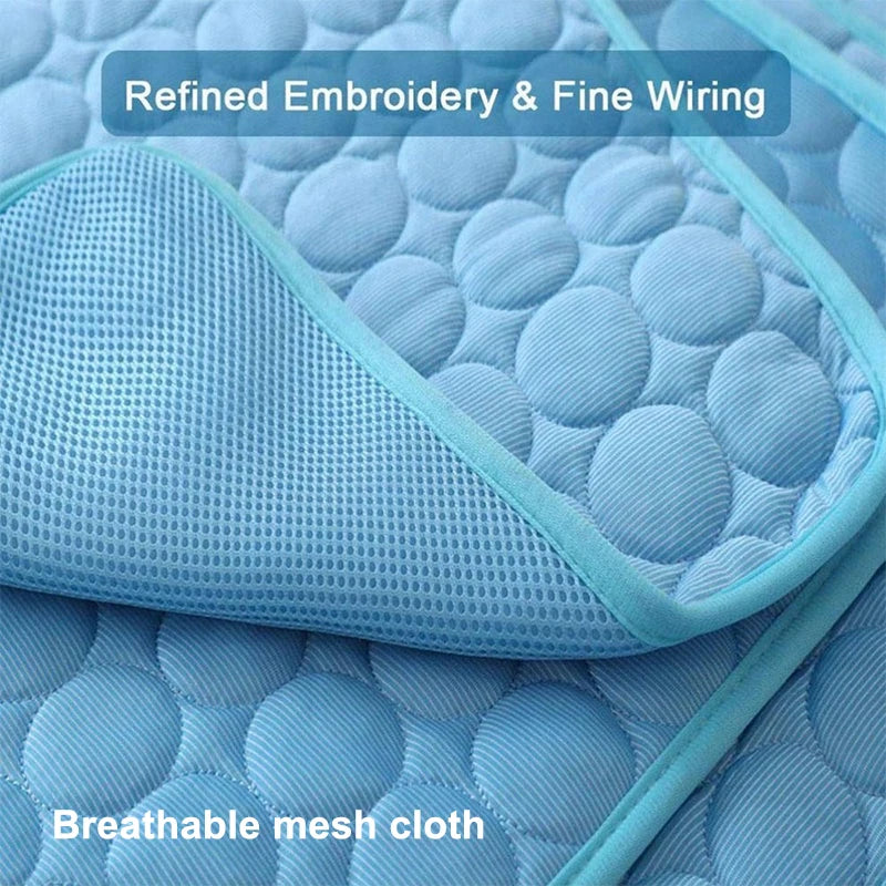 Multi-Layer Pet Cooling Mat - Advanced 3-Layer Design