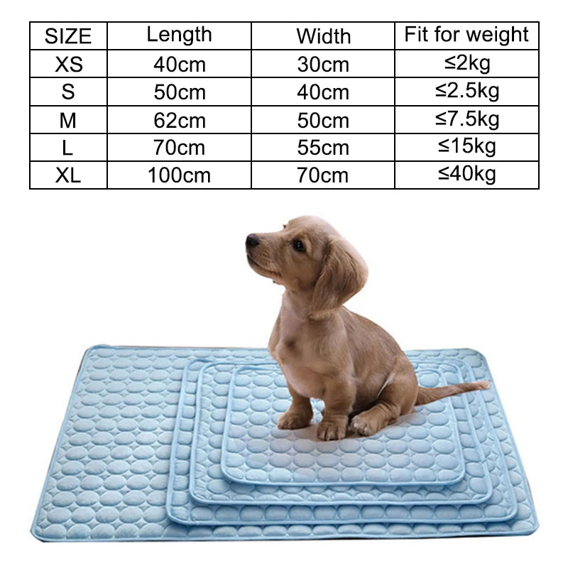 Multi-Layer Pet Cooling Mat - Advanced 3-Layer Design