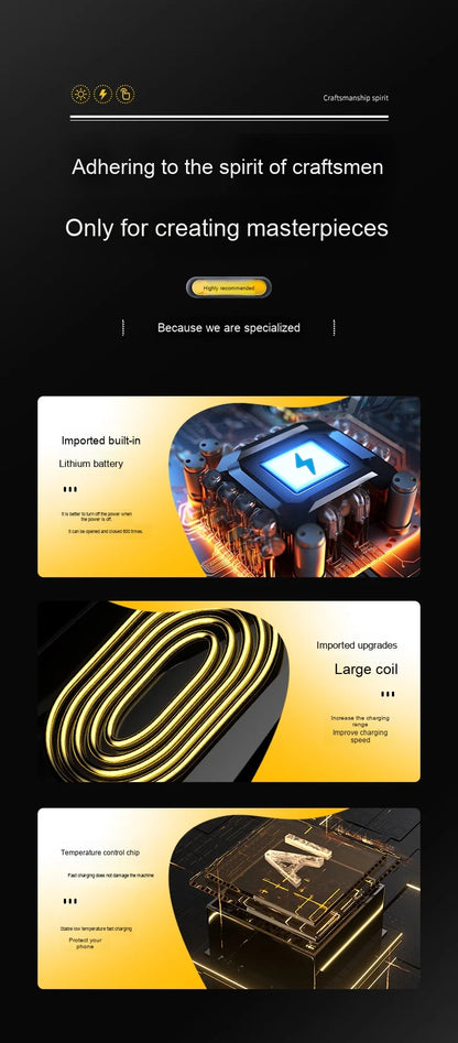 15W Car Wireless Charger Q96 - Auto Open/Close Phone Holder - Bascora