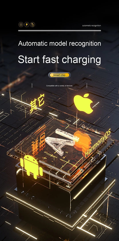 15W Car Wireless Charger Q96 - Auto Open/Close Phone Holder - Bascora