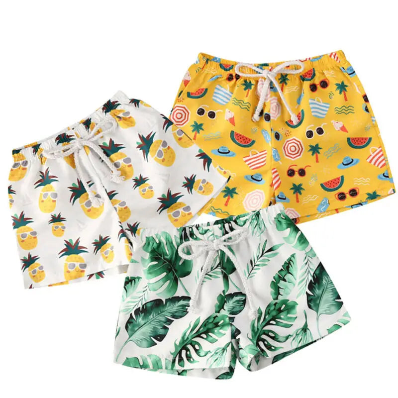 Short de bain unisexe pour tout-petits - Séchage rapide - De 0 à 4 ans