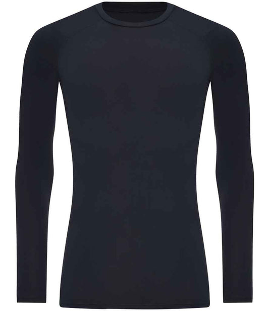 Earth Wardrobe Recycled Sweat-Wicking Long Sleeve Base Layer: Mens