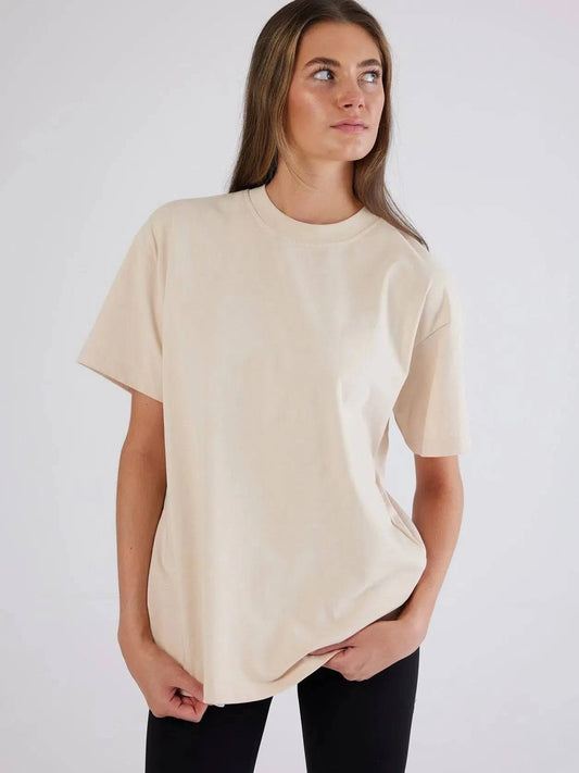ST. Tropez T-Shirt Off-White - Bascora