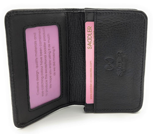 Jade RFID Leather Card Holder