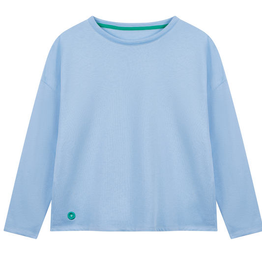 Loungers Unisex Organic Cotton Modal Boxy Sweatshirt