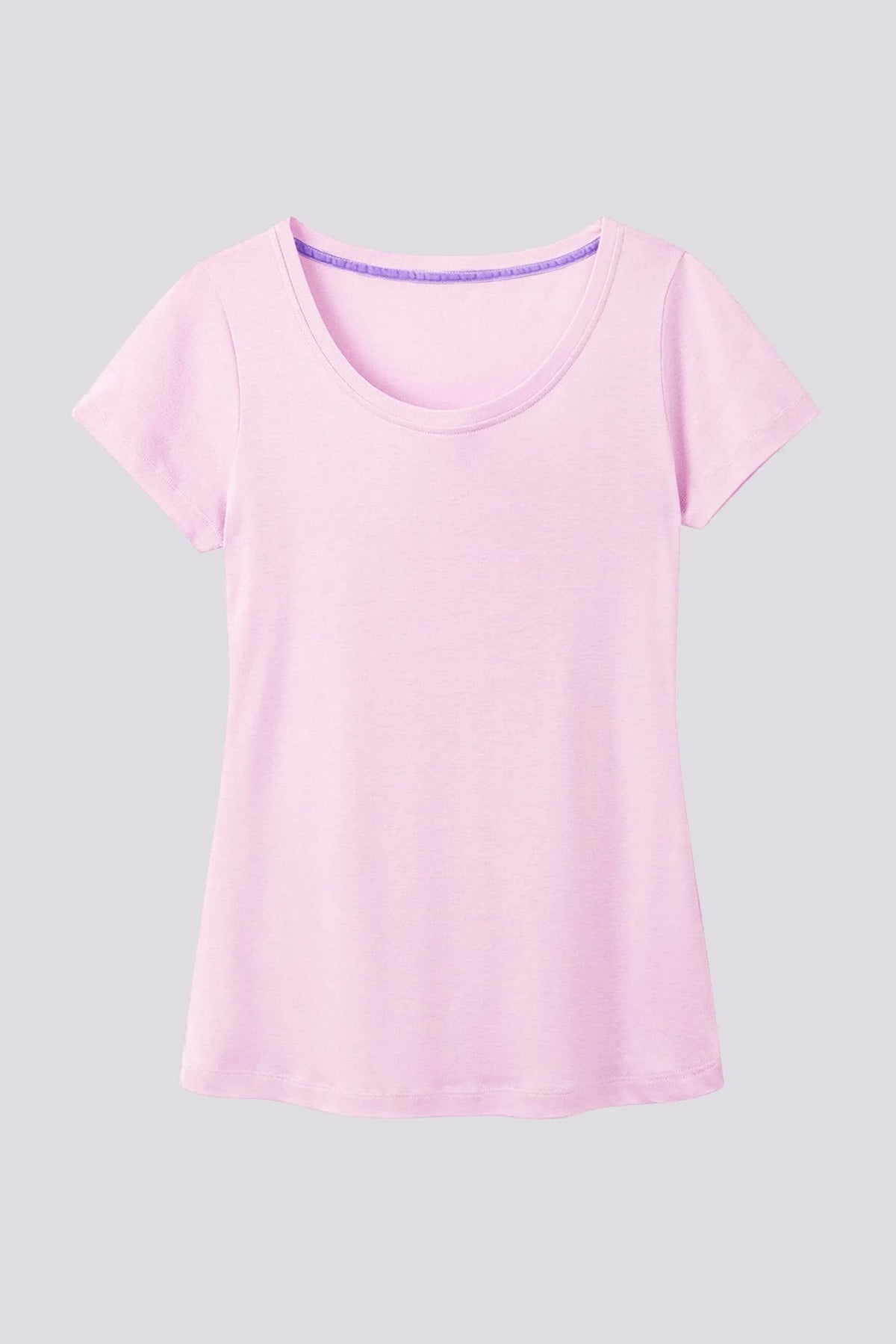 Lavender Hill Clothing Short Sleeve Scoop Neck Cotton Modal T-Shirt