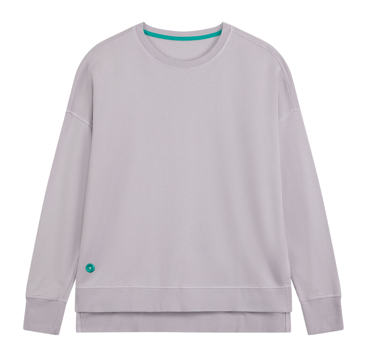 Loungers Unisex Organic Cotton Modal Longline Sweatshirt