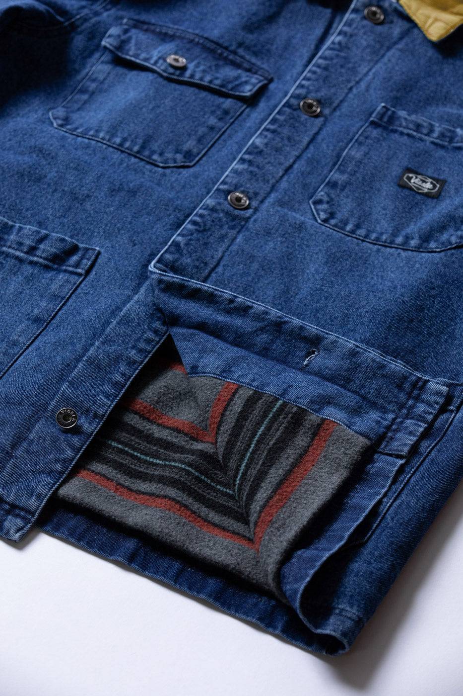 Vissla Peterson Water-Resistant Cotton Canvas Chore Coat for Men