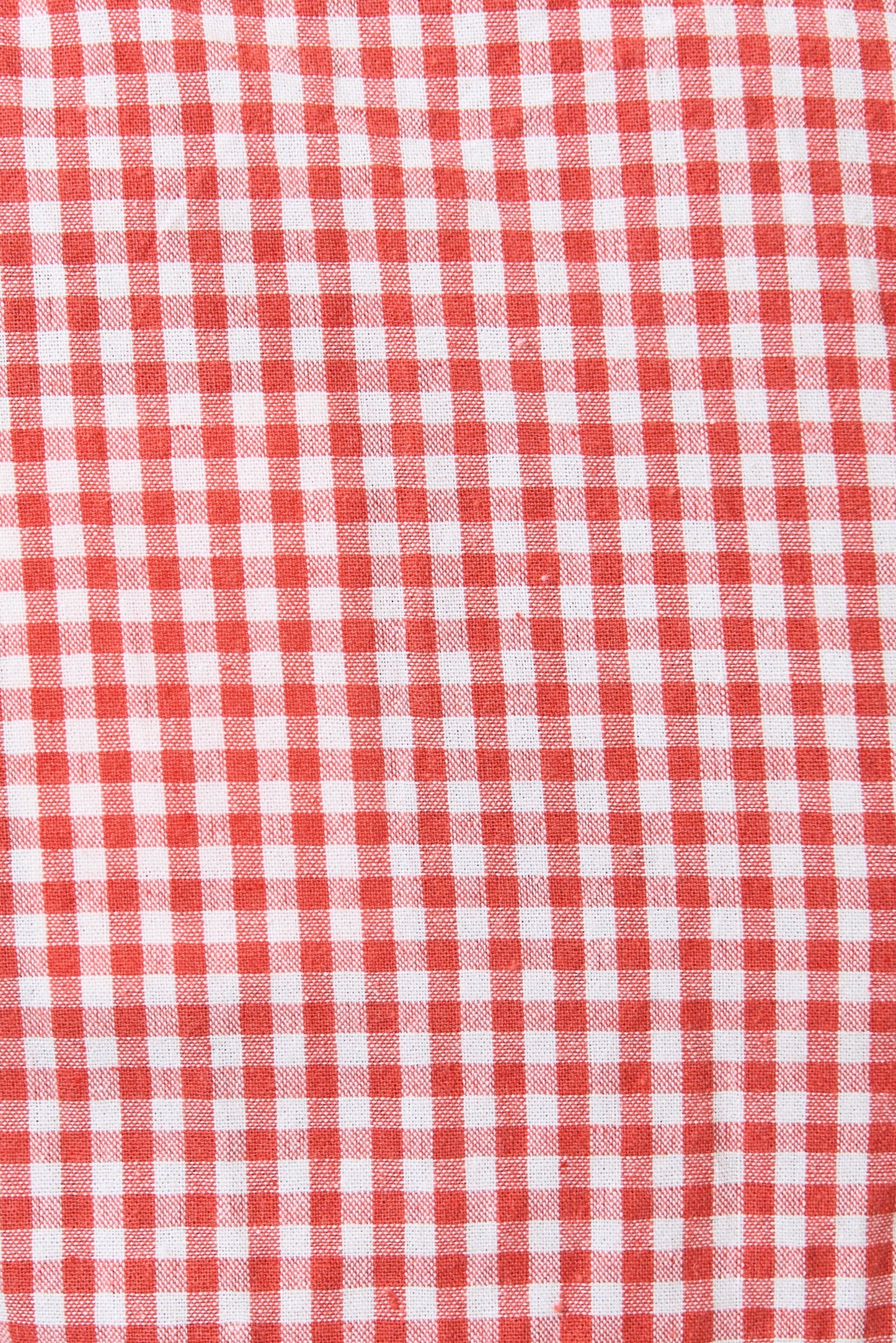 Hilton Gingham Ric Rac Trim Shorts - Red