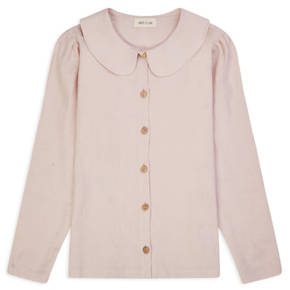 Claudine Linen Blouse  - Primrose
