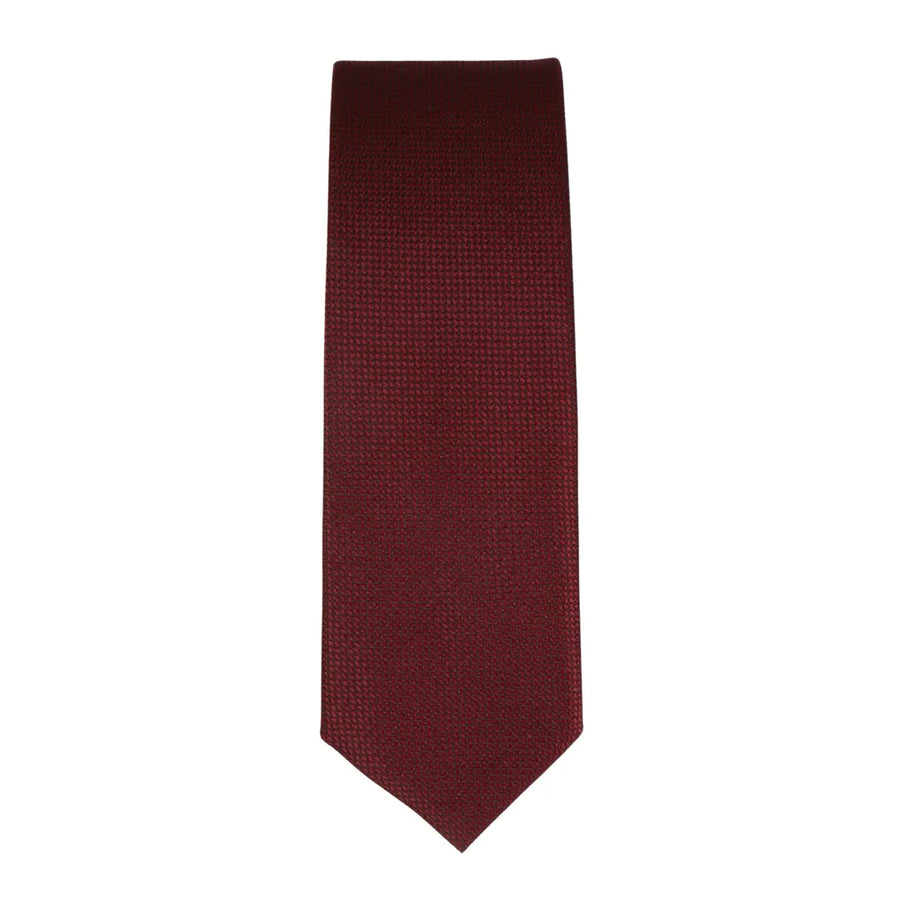Men's Formal Solid Necktie & Pocket Square Set by TruClothing