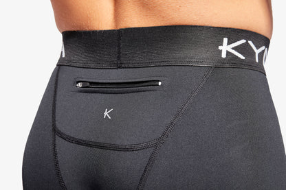 Men's Infrared Performance Leggings with Zip - KYMIRA Core 3.0